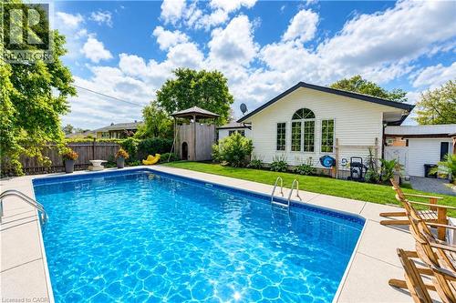 AI modified- Pool not clear currently - 133 Cornell Avenue, Kitchener, ON 