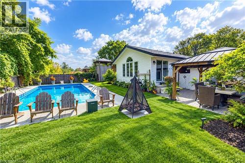 AI modified- Pool not clear currently - 133 Cornell Avenue, Kitchener, ON 