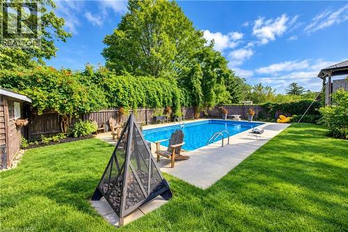 AI modified- Pool not clear currently - 133 Cornell Avenue, Kitchener, ON 