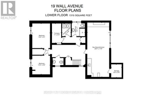 BASEMENT - 19 WALL AVENUE , Toronto, Ontario M9N 2N6 3
