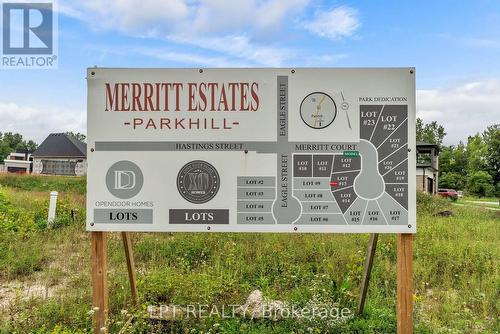Merritt Estates Lots map. - 207 Merritt Court, North Middlesex (Parkhill), ON 