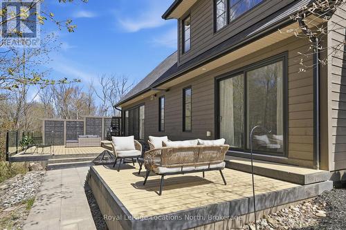 Back yard deck - 66 Gordon Crescent, Meaford, ON 