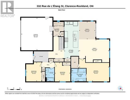 iGuide Floor Plan-Basement - 332 De L'Etang Street, Clarence-Rockland, ON 