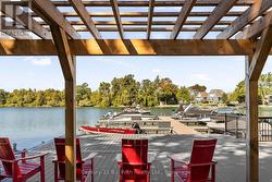 Private boat slips and dock area - 
