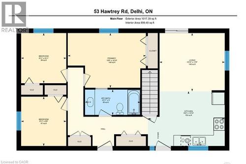 Floor plan - 53 Hawtrey Road, Delhi, ON 
