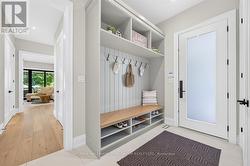 2nd Entrance glass insert door- porch to mudroom - 