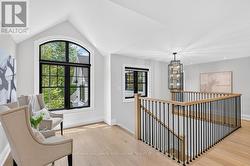 Custom white oak staircase - 