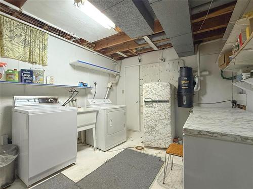 Laundry room with Cold Storage - 46 Queens Crescent, Brandon, MB 