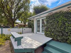 Enjoy your morning coffee on your deck - 