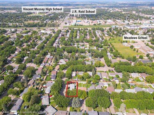 Just a short walk to Meadows Elementary School - 46 Queens Crescent, Brandon, MB 