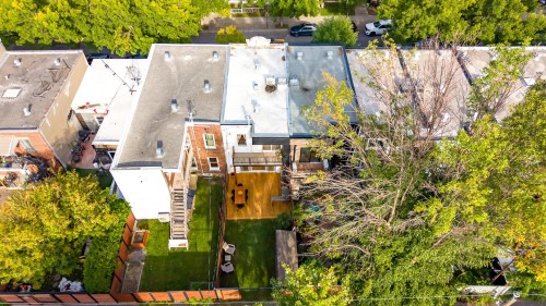 Aerial View - 6085 Rue D'Aragon, Montréal (Le Sud-Ouest), QC 