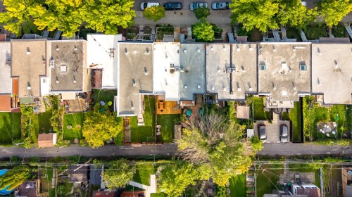 Aerial View - 6085 Rue D'Aragon, Montréal (Le Sud-Ouest), QC 