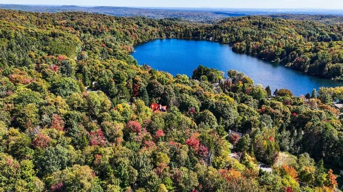 Photo aérienne - Ch. Bellevue, Sainte-Anne-Des-Lacs, QC 