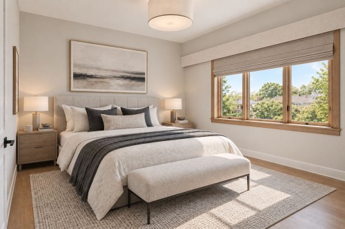 Chambre à coucher - 615 Av. Powell, Mont-Royal, QC 