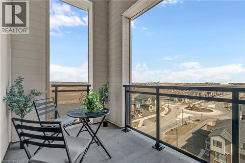 View of balcony - 460 Gordon Krantz Avenue Unit# 601, Milton, ON 
