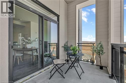 View of balcony - 460 Gordon Krantz Avenue Unit# 601, Milton, ON 