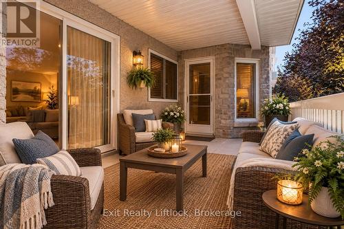 Virtually Staged Balcony - 202 C - 1099 Clonsilla Avenue, Peterborough (Otonabee Ward 1), ON 