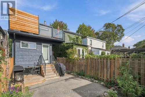backyard - 435 Mortimer Avenue, Toronto, ON 
