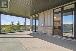Covered Back Deck - 