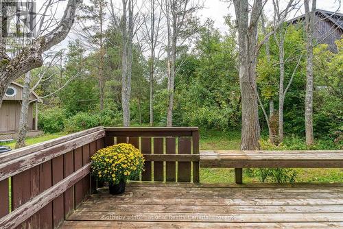 Deck off Primary Bedroom - 121 Hamlet Road, Blue Mountains, ON 