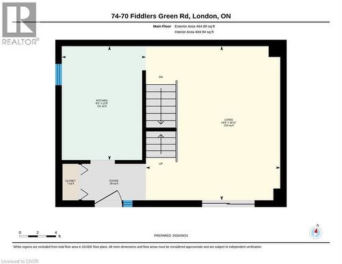 Floor plan - 70 Fiddlers Green Road Unit# 74, London, ON 
