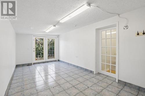 French doors to backyard. - 211 Harcourt Avenue, Ottawa, ON 