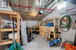 Insulated + lots of shelving for storage. - 