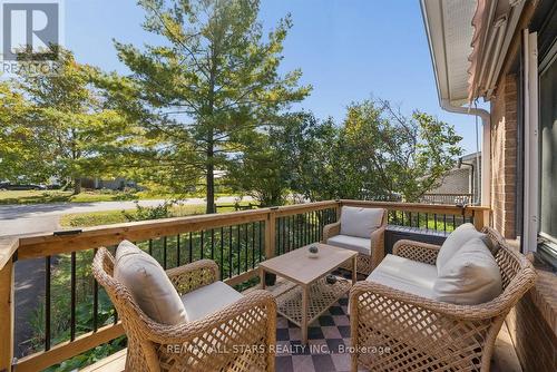 Front Porch & Seating Area W/ Awning - 538 Highland Crescent, Brock, ON 