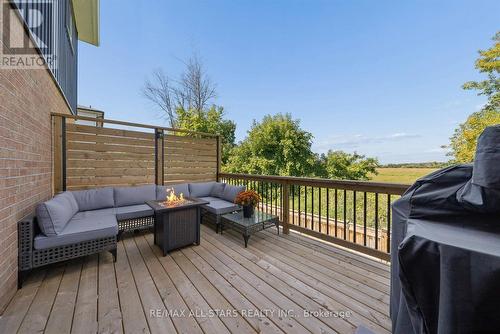 Main Level Deck For Soaking In Westerly Sunsets - 538 Highland Crescent, Brock, ON 