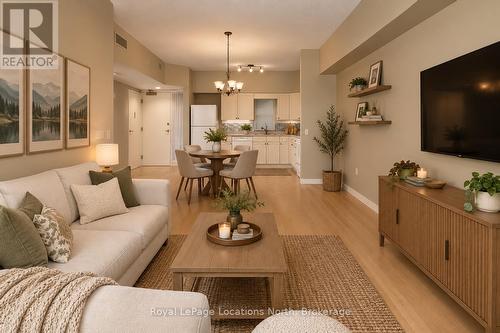 Virtually Staged - 106 - 49 Raglan Street, Collingwood, ON 