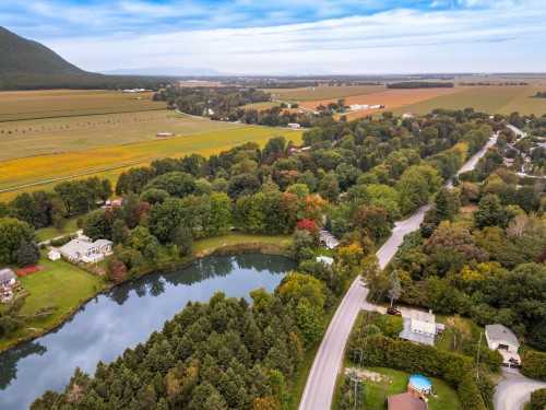 Aerial View - 112 Rue Des Tilleuls, Saint-Pie, QC 