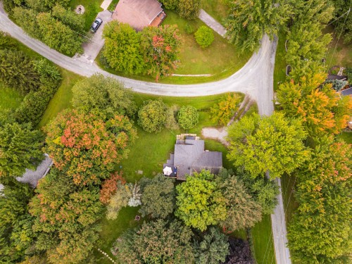 Aerial View - 112 Rue Des Tilleuls, Saint-Pie, QC 