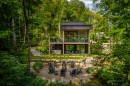 Back of Structure - Ch. Régimbald, Saint-Donat, QC 