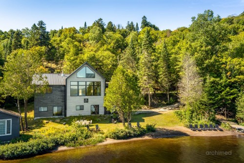 Aerial View - 44 Ch. Régimbald, Saint-Donat, QC 