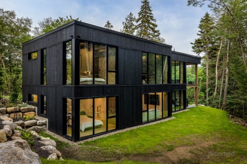 Front of Structure - 44 Ch. Régimbald, Saint-Donat, QC 