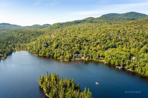 Aerial View - 44 Ch. Régimbald, Saint-Donat, QC 