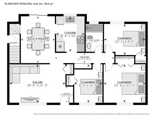 Plan (croquis) - 559 Rue Gaspé, Longueuil (Greenfield Park), QC 