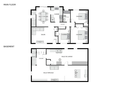 Plan (croquis) - 559 Rue Gaspé, Longueuil (Greenfield Park), QC 