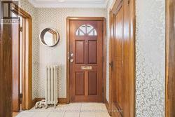 Vestibule With Wood Doors - 