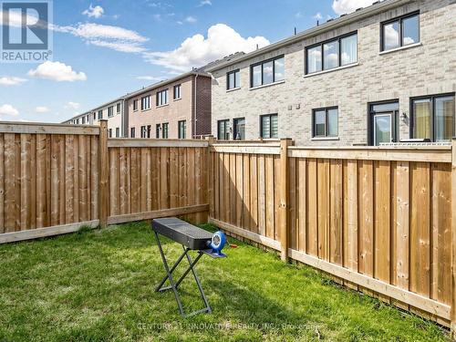 Fully fenced Backyard - 575 Boyd Lane, Milton, ON 