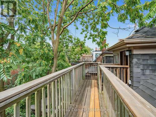 Third Floor balcony - 320 Brunswick Avenue, Toronto, ON 