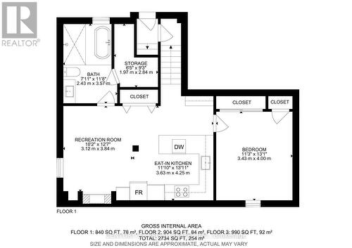 BasementFloor - 481 Camelot Drive W, Oshawa, ON 
