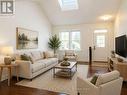 virtually staged living room - 25 Appalachian Trail, Wasaga Beach, ON 