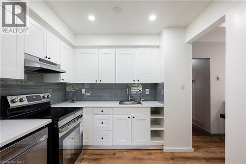 Kitchen, range wall - 139 Town Line, Orangeville, ON 