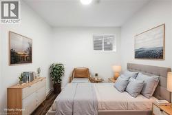 Lower bedroom 1 – virtually staged - 