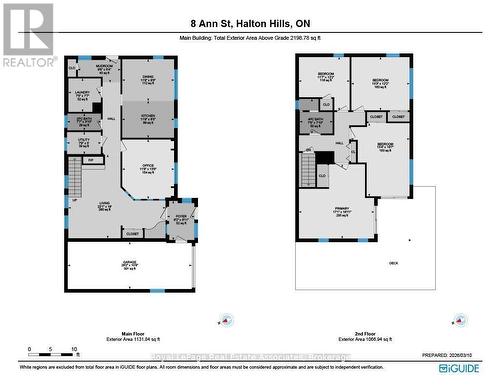 Floor Plans - 8 Ann Street, Halton Hills, ON 