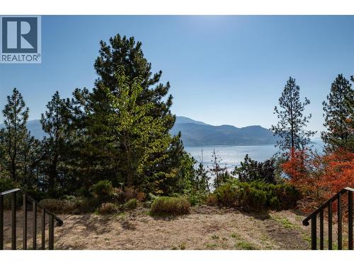 View from the front door - lake and mountain views! - 4632 / 4624 Minto Street, Peachland, BC 