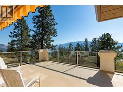 Spacious deck with awnings - lake and mountain views! - 