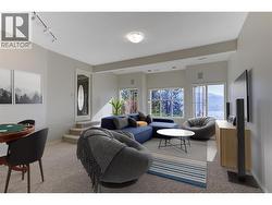 Spacious rec room on the lower level (Virtually Staged) - 