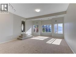 Spacious rec room on the lower level - lake and mountain views! - 